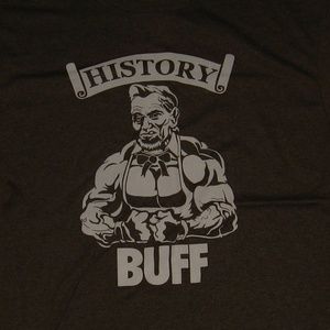 🇺🇲 Abraham Lincoln History Buff Workout T Shirt Med
